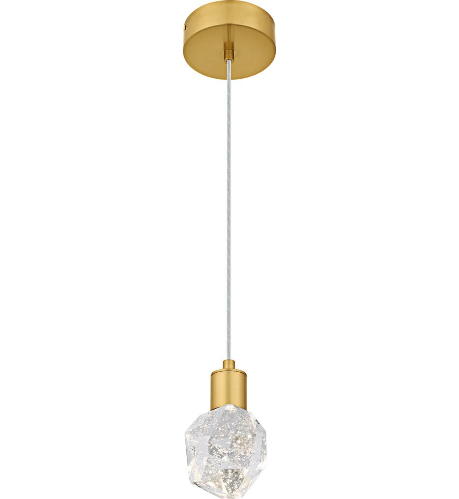 Quoizel - PCSKY1505BRG - Skye 5" Pendant