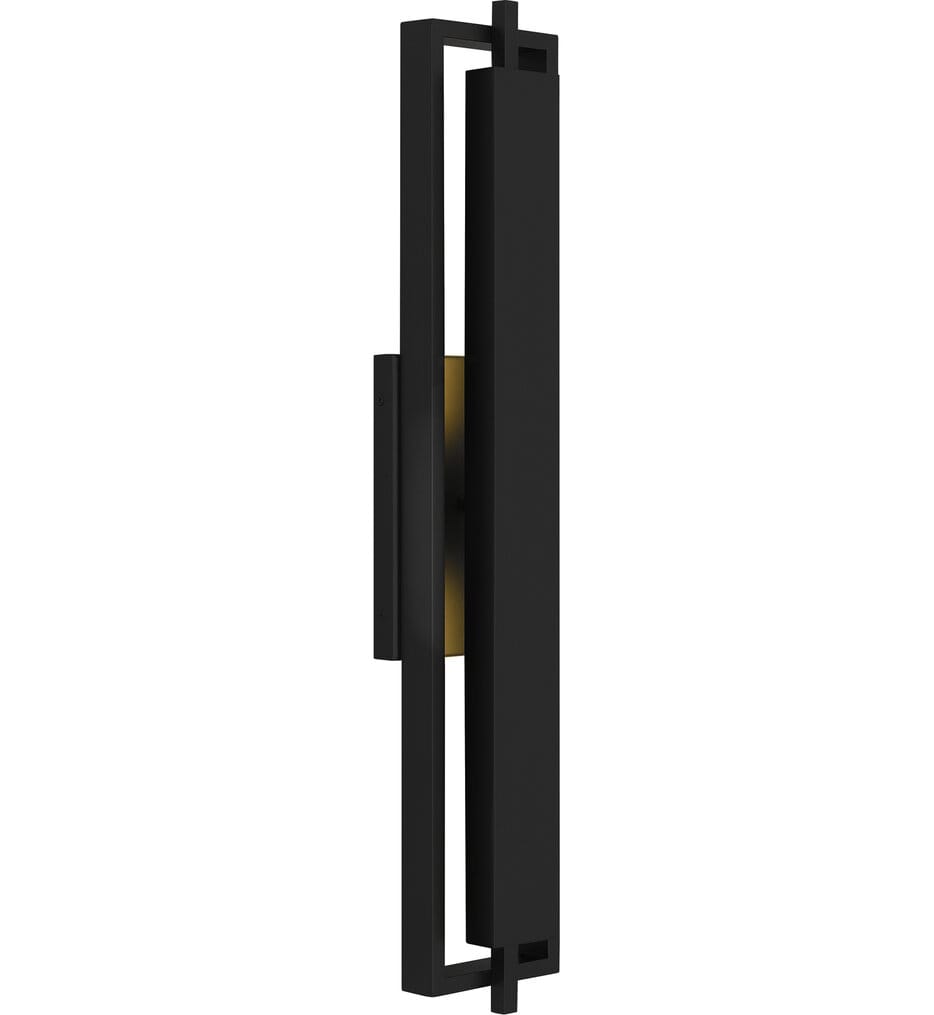 Quoizel - PNT8506MBK - Pointsett 30" Outdoor Wall Sconce