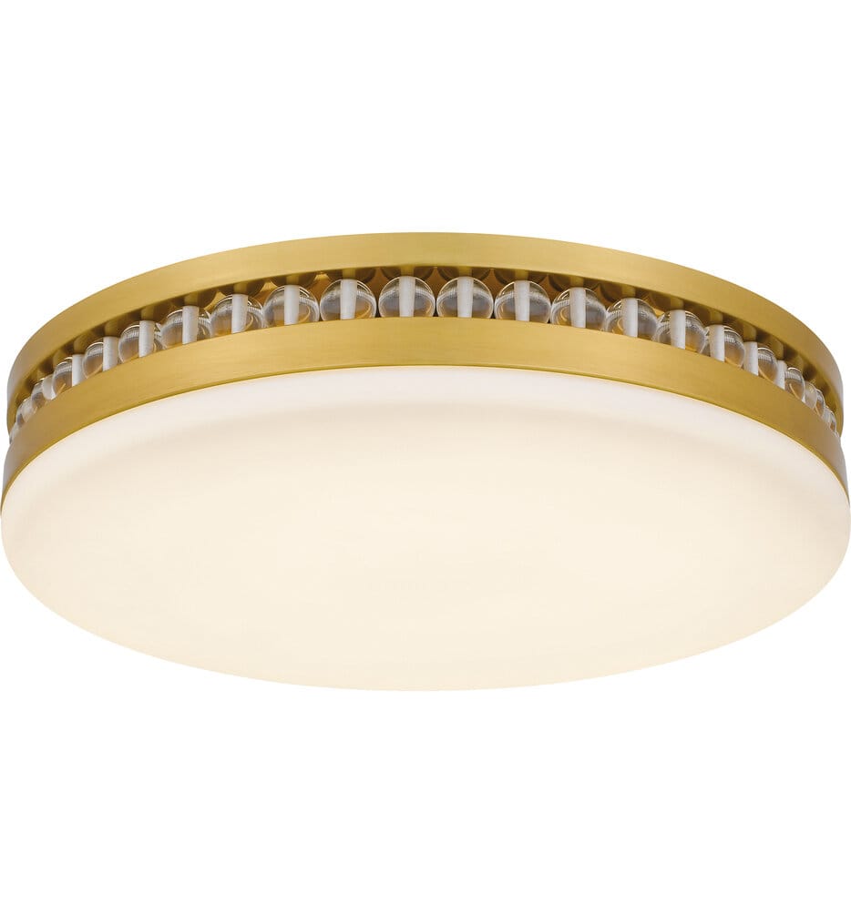 Quoizel - QFL6785BRG - Carey 16" Flush Mount
