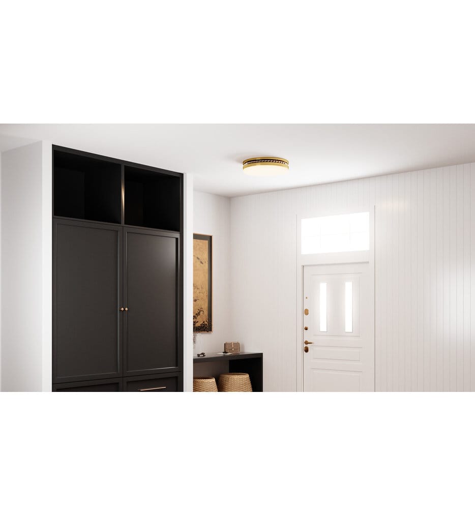 Quoizel - QFL6785BRG - Carey 16" Flush Mount
