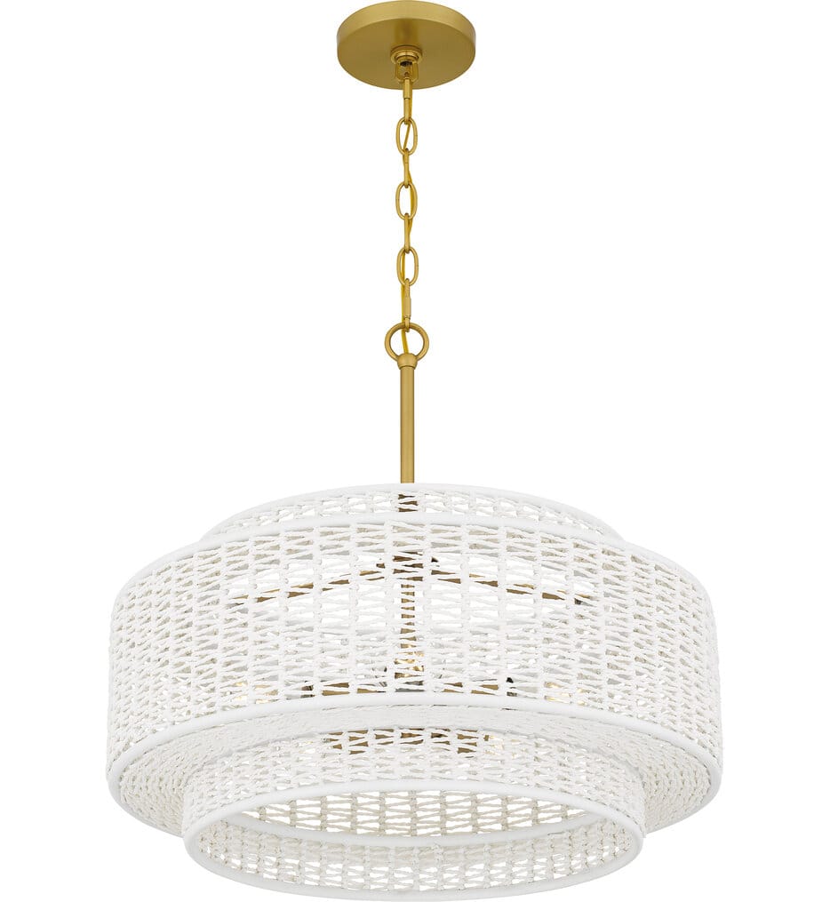 Quoizel - QP6161BRG - Quoizel 20" Pendant