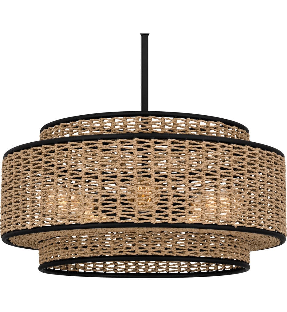 Quoizel - QP6161MBK - Teton 20" Pendant