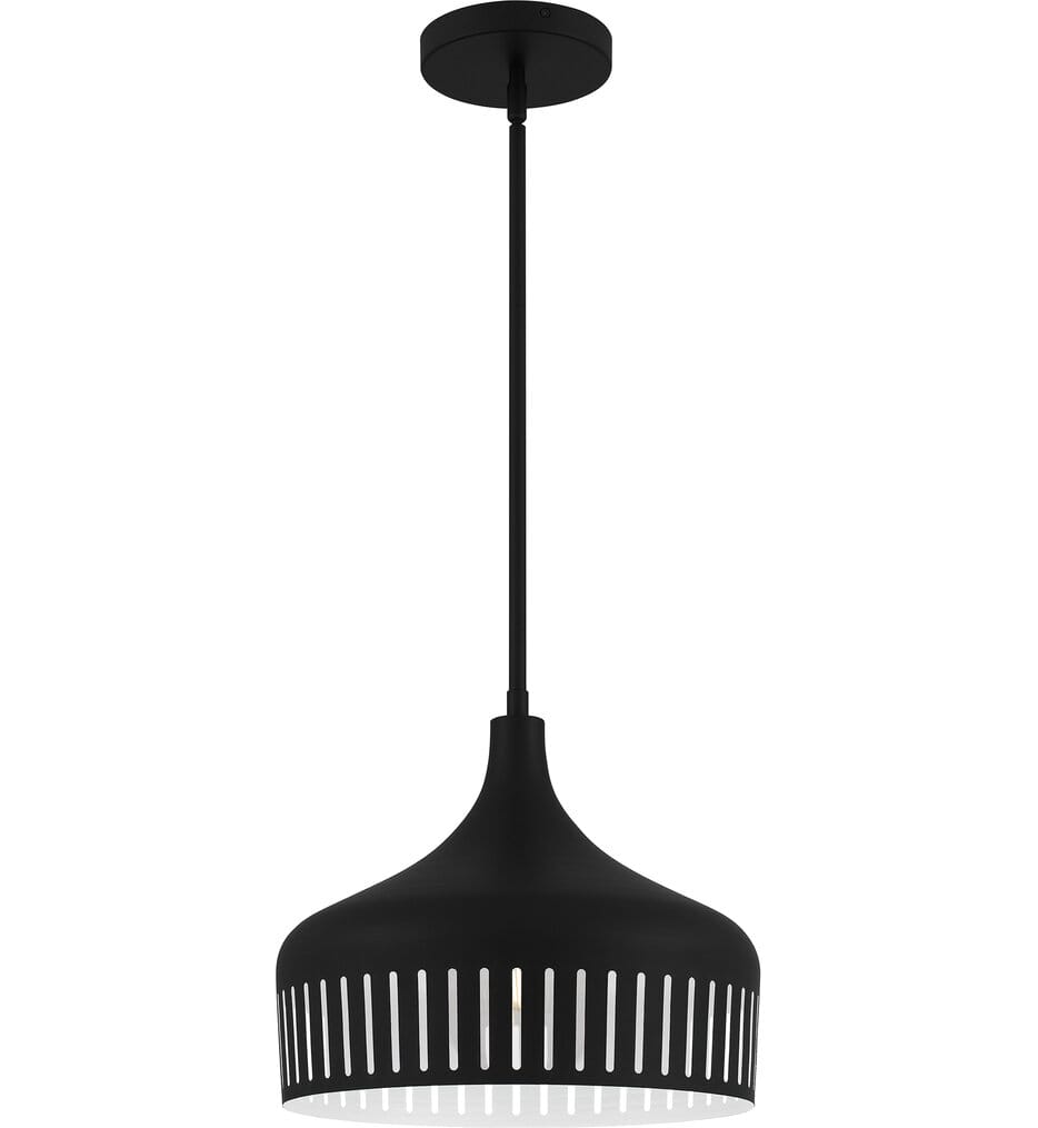 Quoizel - QP6208MBK - Quoizel 14" Pendant