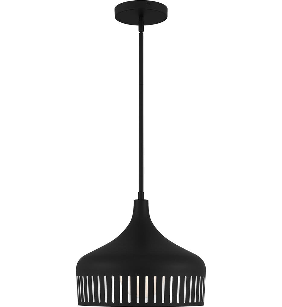 Quoizel - QP6208MBK - Quoizel 14" Pendant