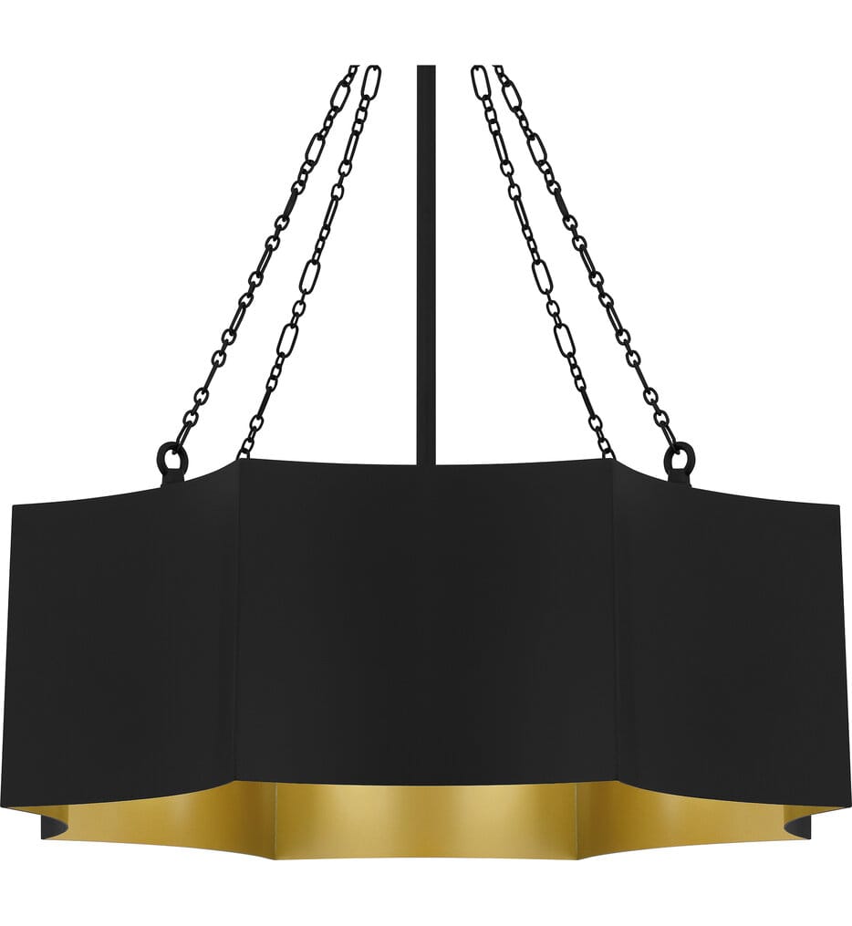 Quoizel - QP6755MBK - Quoizel 20" Pendant