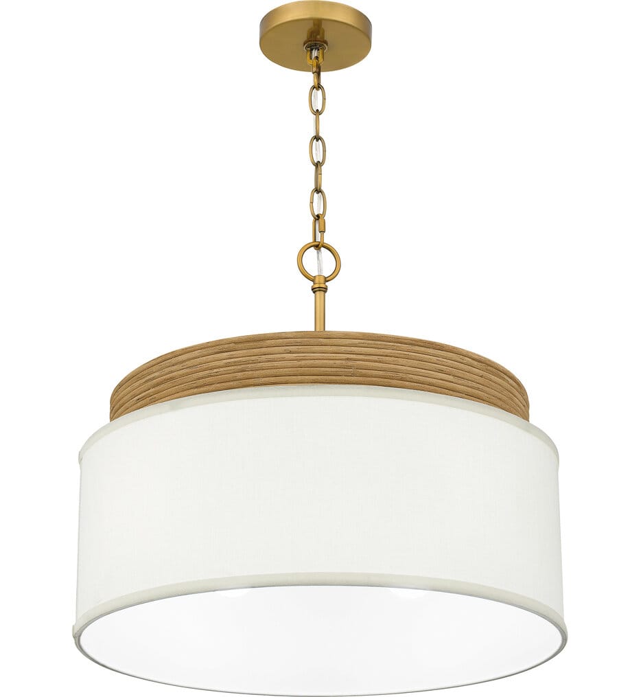 Quoizel - QP6757BRG - Quoizel 20" Pendant