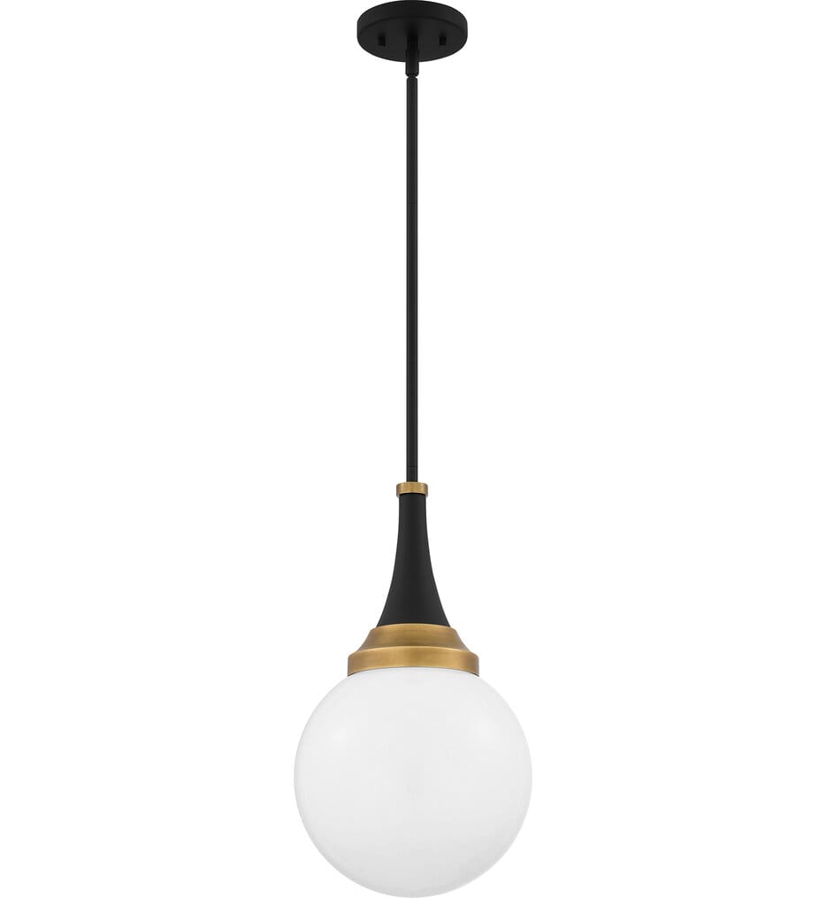 Quoizel - QP6758MBK - Quoizel 10" Pendant
