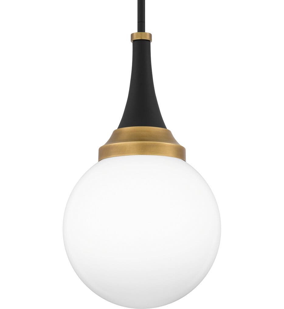 Quoizel - QP6758MBK - Quoizel 10" Pendant