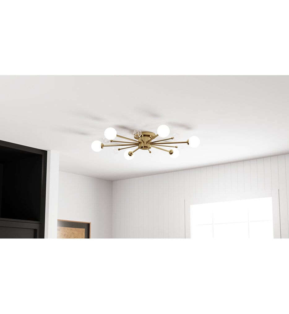 Quoizel - Combe 30" Semi-Flush Mount