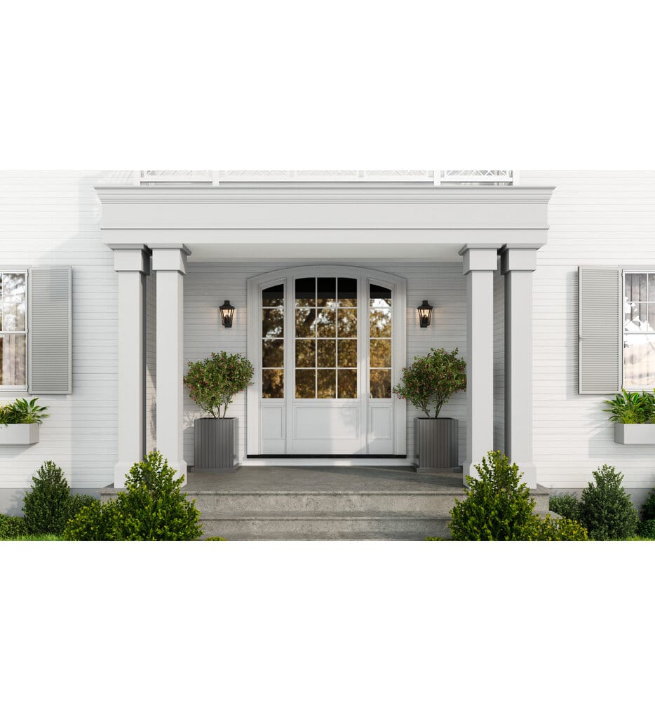 Quoizel - QTN8408EK - Quentin 16.25" Outdoor Wall Sconce