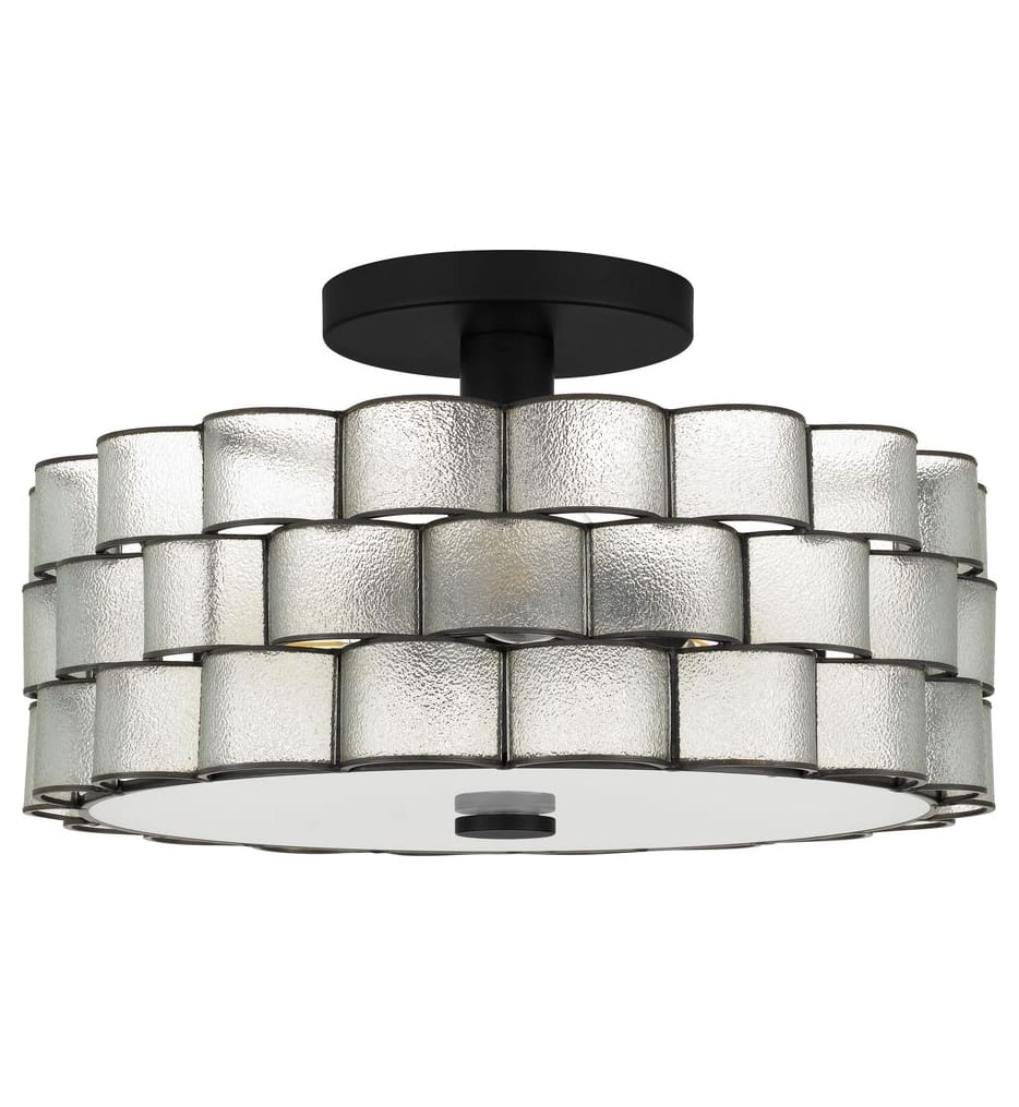 Quoizel - RORY1716MBK - Rory 15.75-inch Semi-Flush Mount