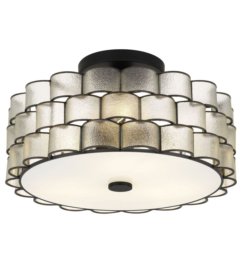 Quoizel - RORY1716MBK - Rory 15.75-inch Semi-Flush Mount