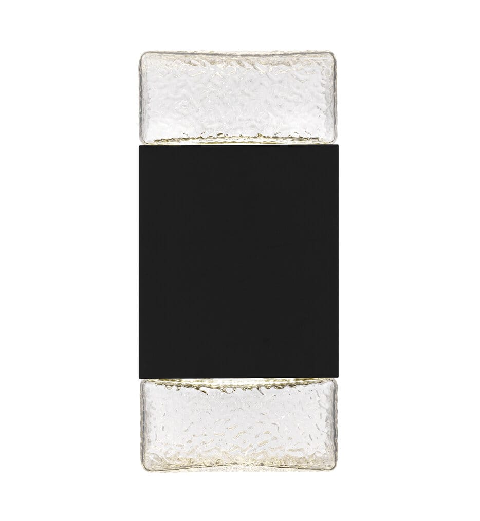 Quoizel - SAX8305MBK - Saxton 10" Outdoor Wall Sconce