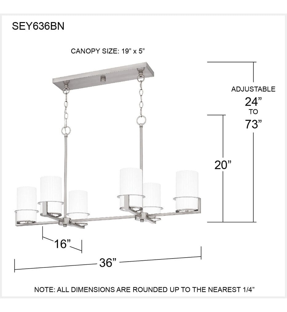 Quoizel - Seymour 36" Island Light