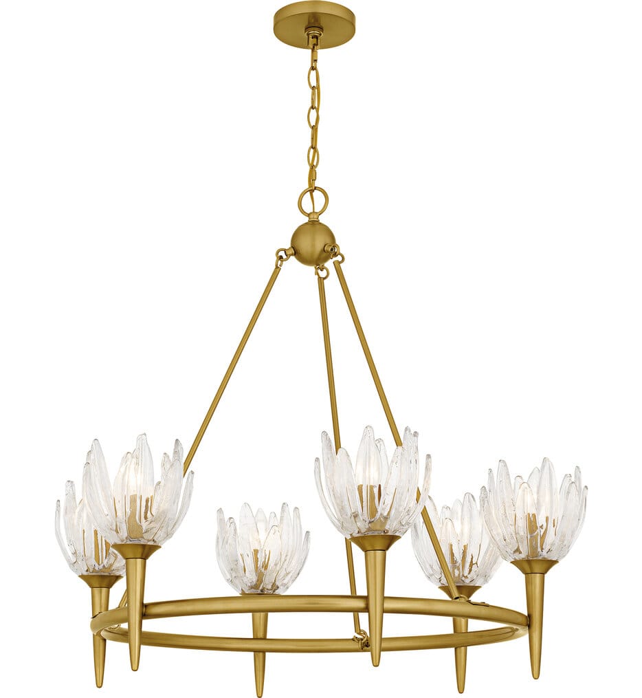 Quoizel - SHA5032BRG - Shea 31" Chandelier