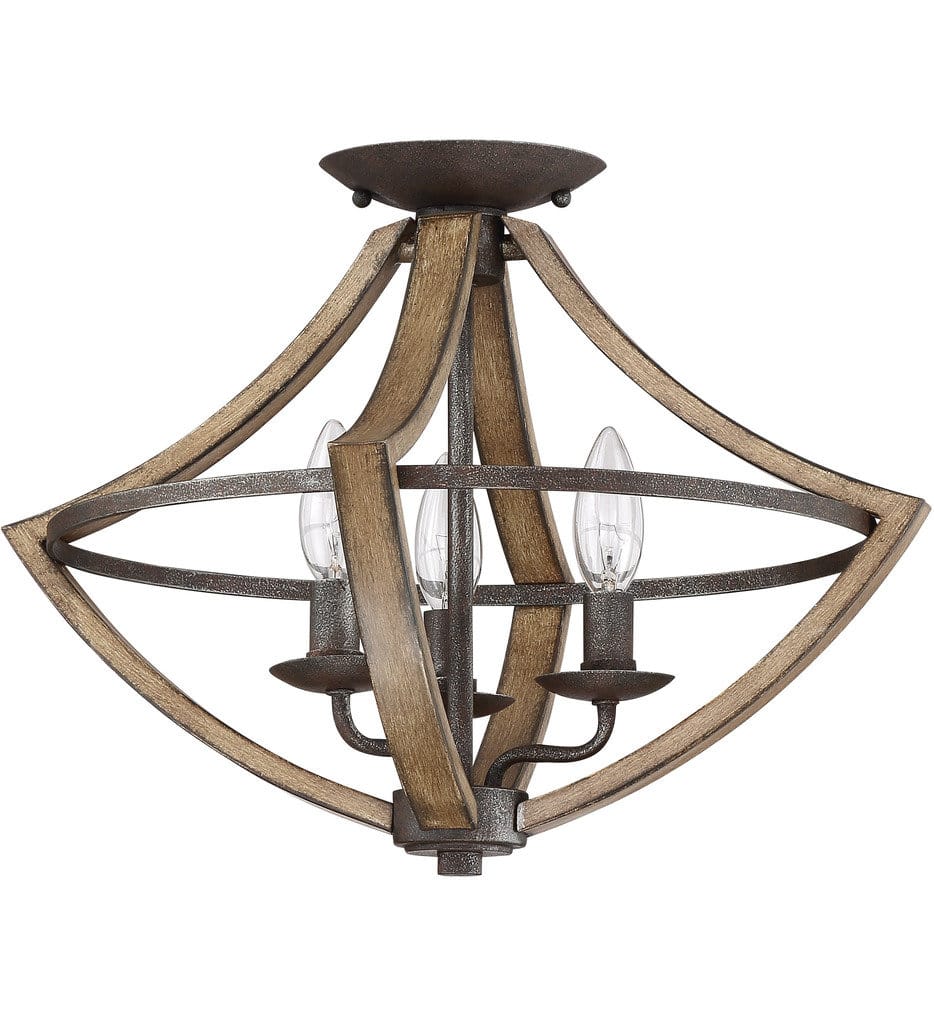 Quoizel - SHR1716RK - Shire 16.5" Flush Mount