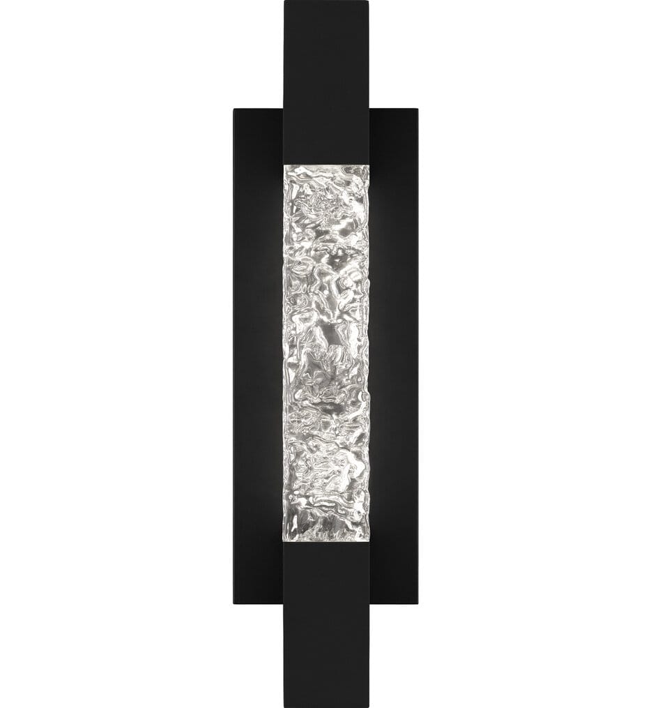 Quoizel - SOL8404MBK - Solace 16" Outdoor Wall Sconce