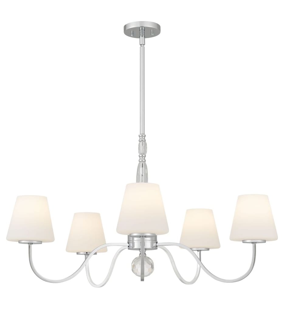 Quoizel - STON5035C - Stone 35-inch Chandelier