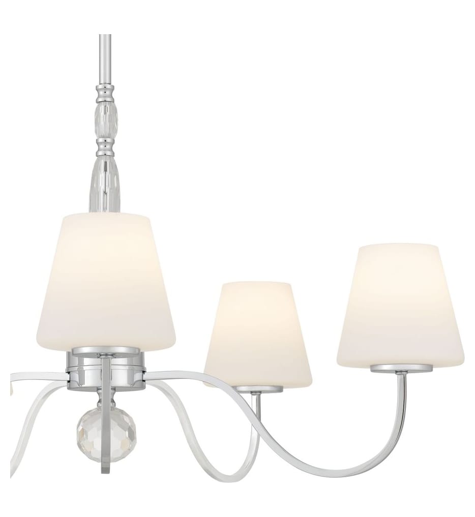Quoizel - STON5035C - Stone 35-inch Chandelier
