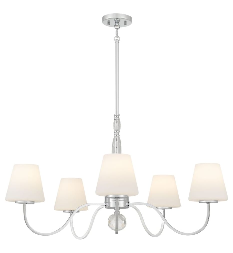 Quoizel - STON5035C - Stone 35-inch Chandelier