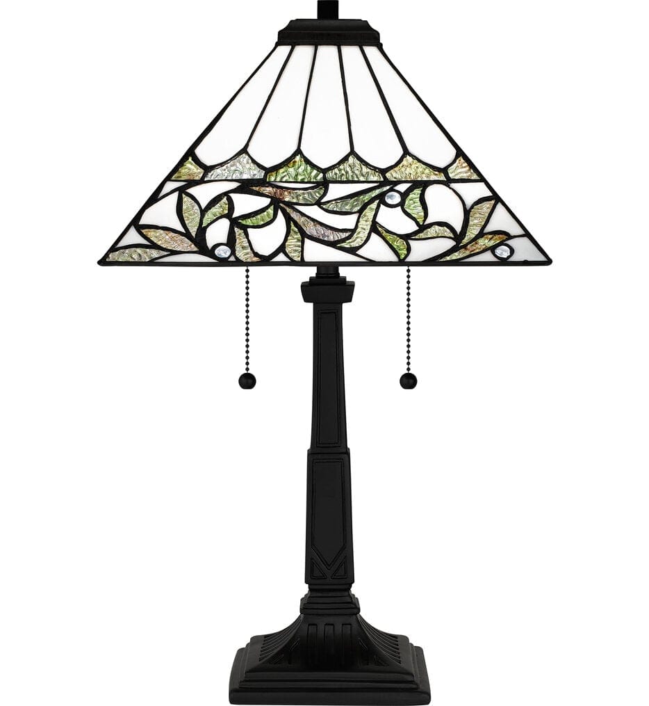 Quoizel - TF16135MBK - Tiffany 23" Table Lamp