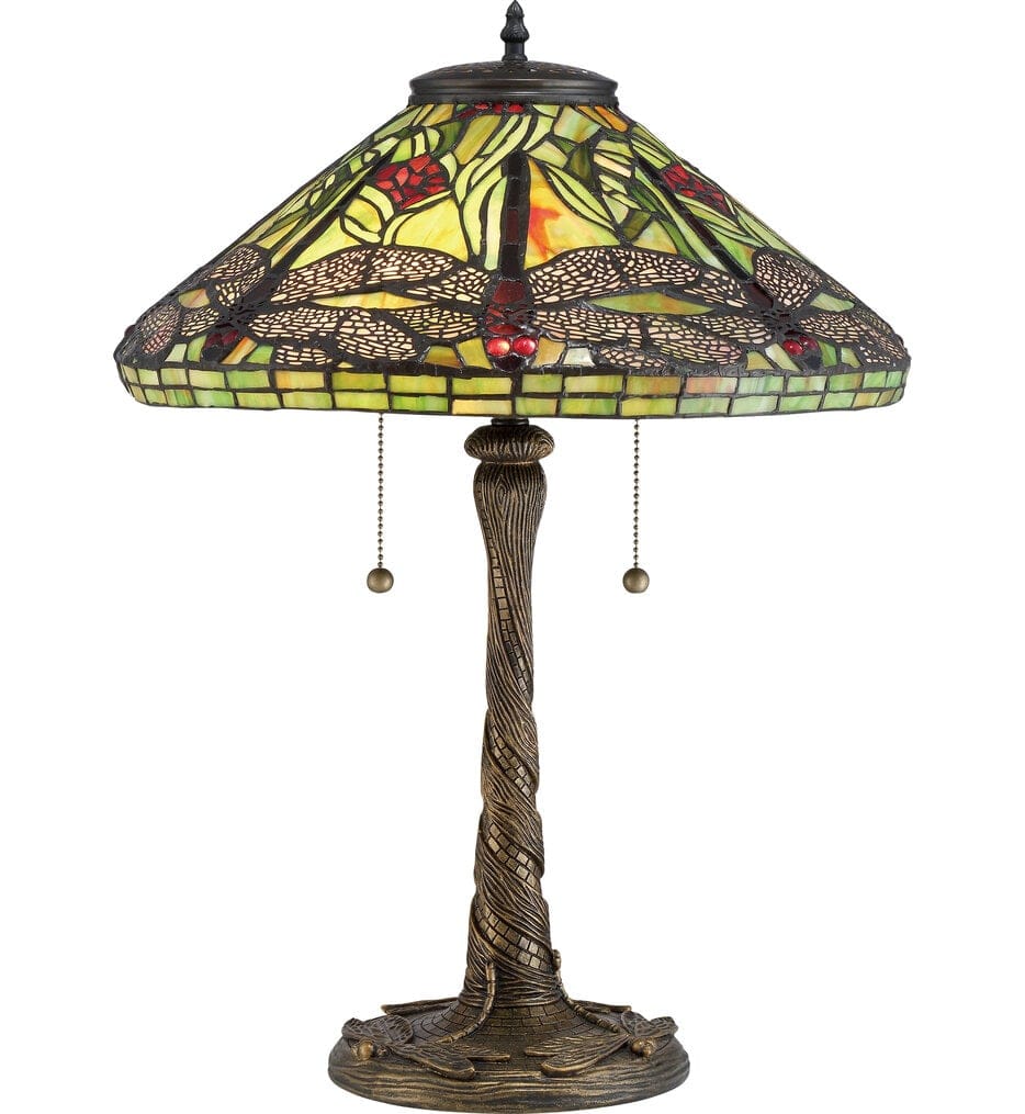 Quoizel - TF2598T - Jungle Dragonfly 23.5" Table Lamp