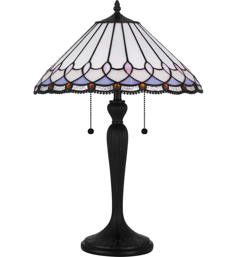 Quoizel - TF6149MBK - Inez 24" Table Lamp