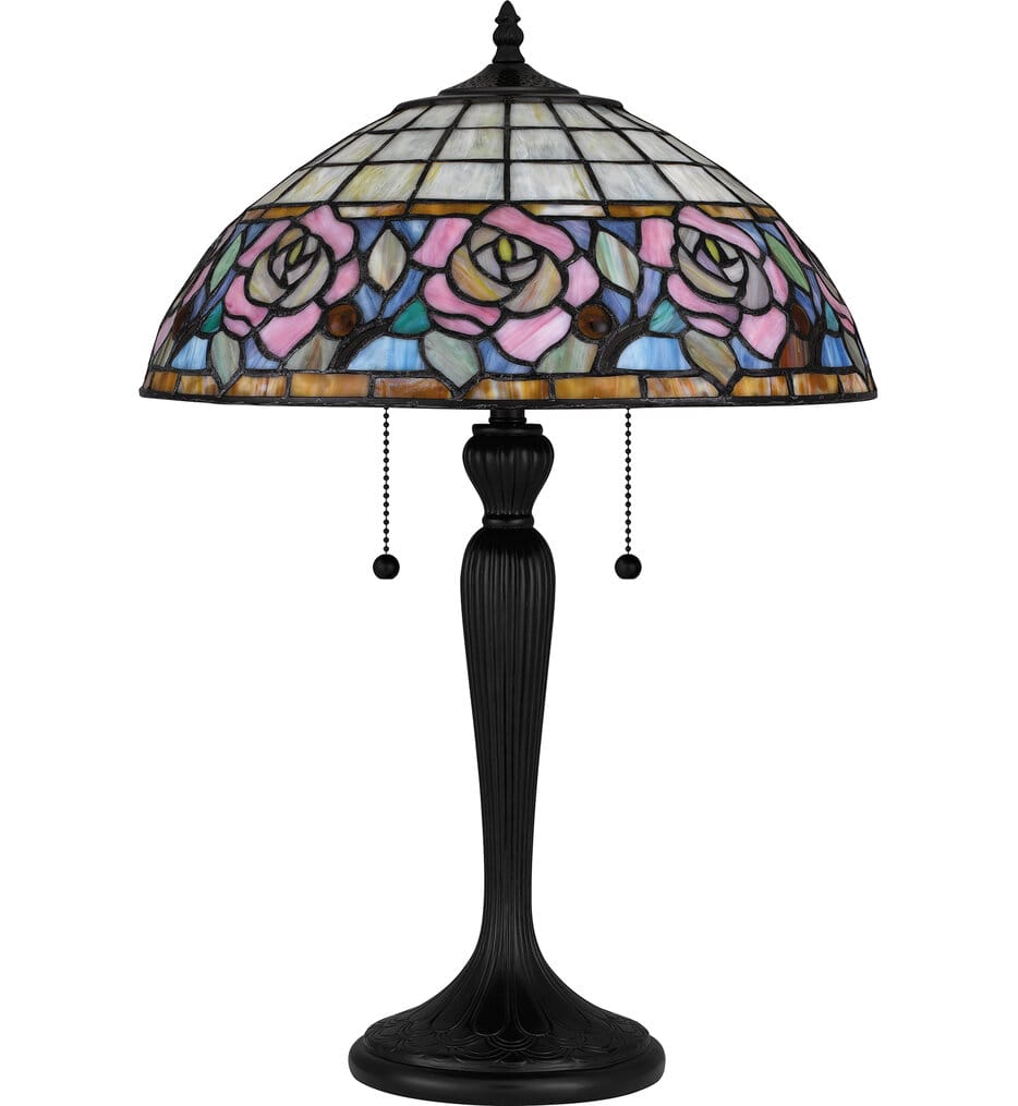 Quoizel - TF6150MBK - Betty 23.75" Table Lamp
