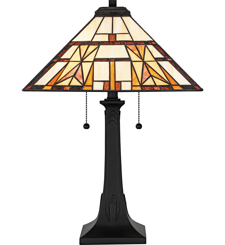 Quoizel - TF6814MBK - Kaylor 23" Table Lamp