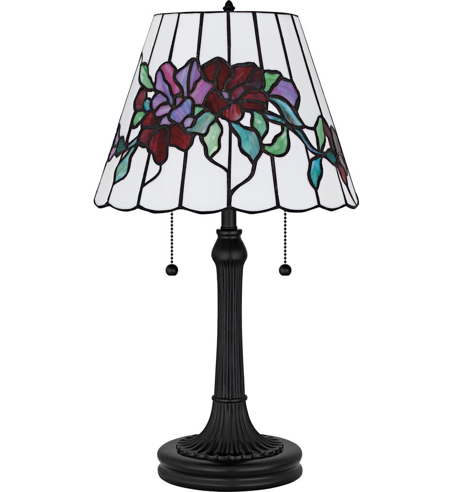 Quoizel - TF6817MBK - Aurora 23.25" Table Lamp