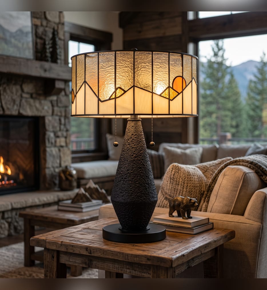 Quoizel - TF6831MBK - Blackwood 23.75-inch Table Lamp