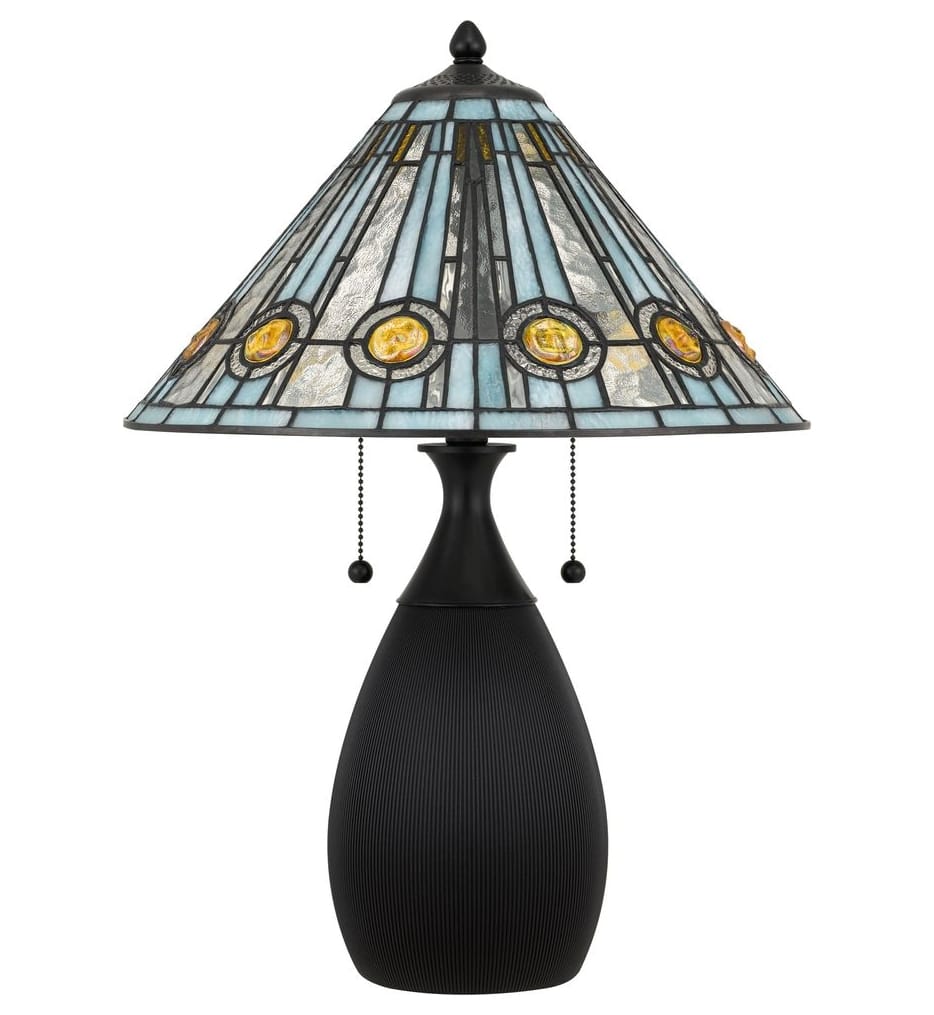 Quoizel - TF6840MBK - Ayla 22.5-inch Table Lamp