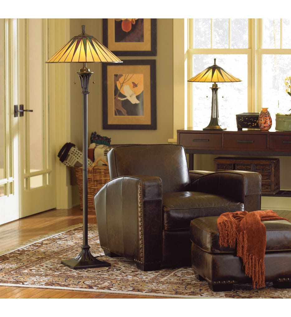 Quoizel - TF9397VB - Gotham 62" Floor Lamp