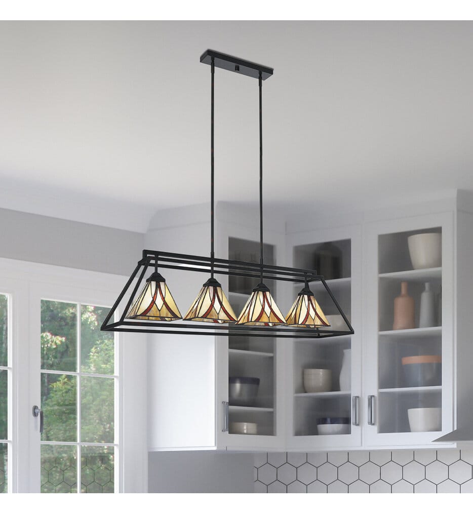 Quoizel - TFAS442VA - Asheville 42" Island Light