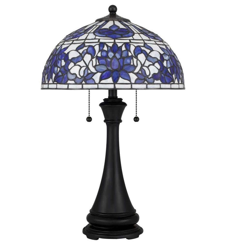 Quoizel - TFNR6325MBK - Wisteria Bloom 25.5-inch Table Lamp