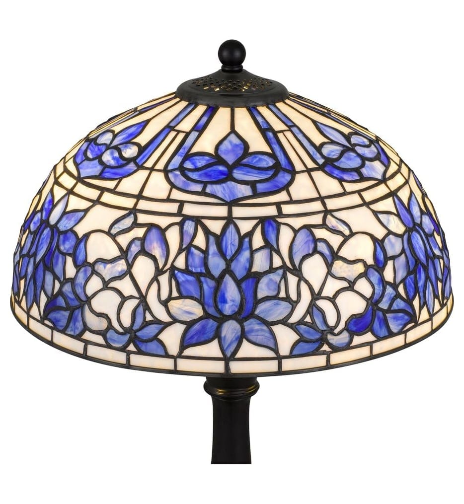 Quoizel - TFNR6325MBK - Wisteria Bloom 25.5-inch Table Lamp