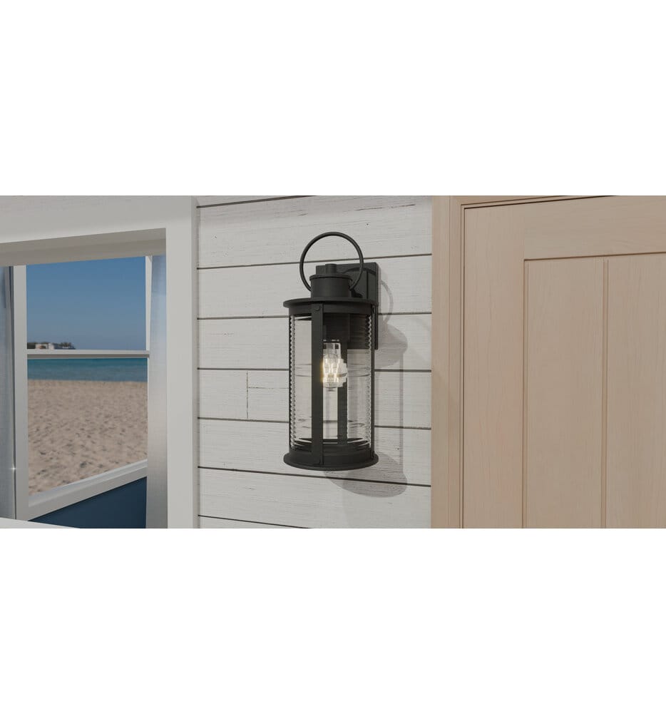 Quoizel - TLM8406MBK - Tilmore 15.5" Outdoor Wall Sconce