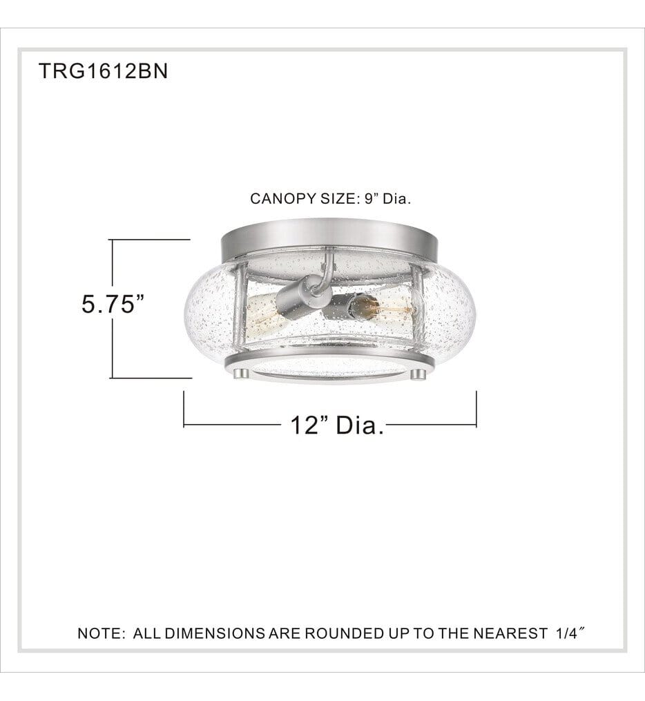 Quoizel - Trilogy 12" Flush Mount
