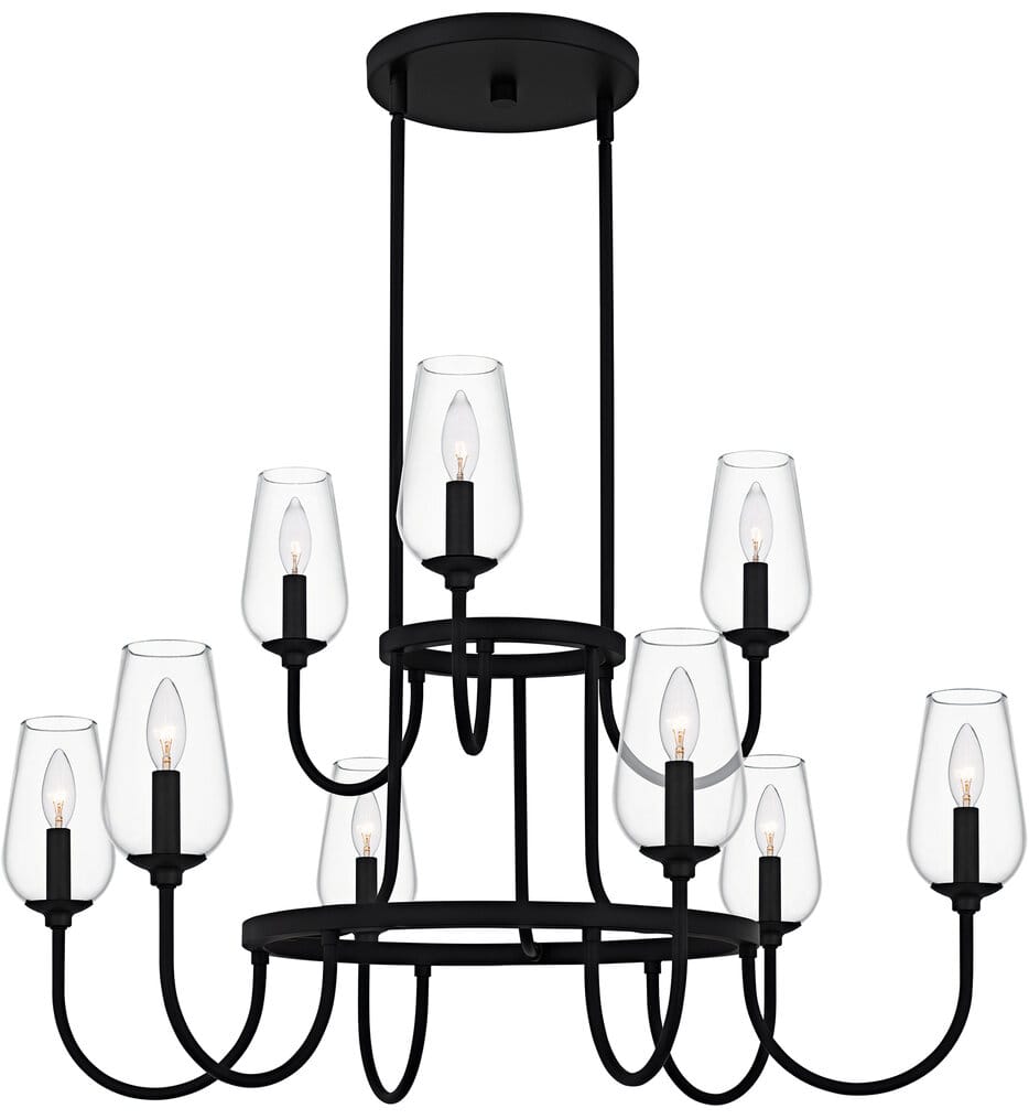 Quoizel - VSC5036MBK - Viscount 36" Chandelier