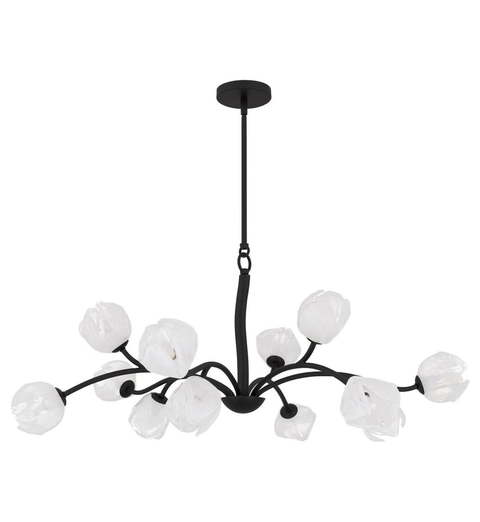Quoizel - WALK5040MBK - Walker 40-inch Chandelier