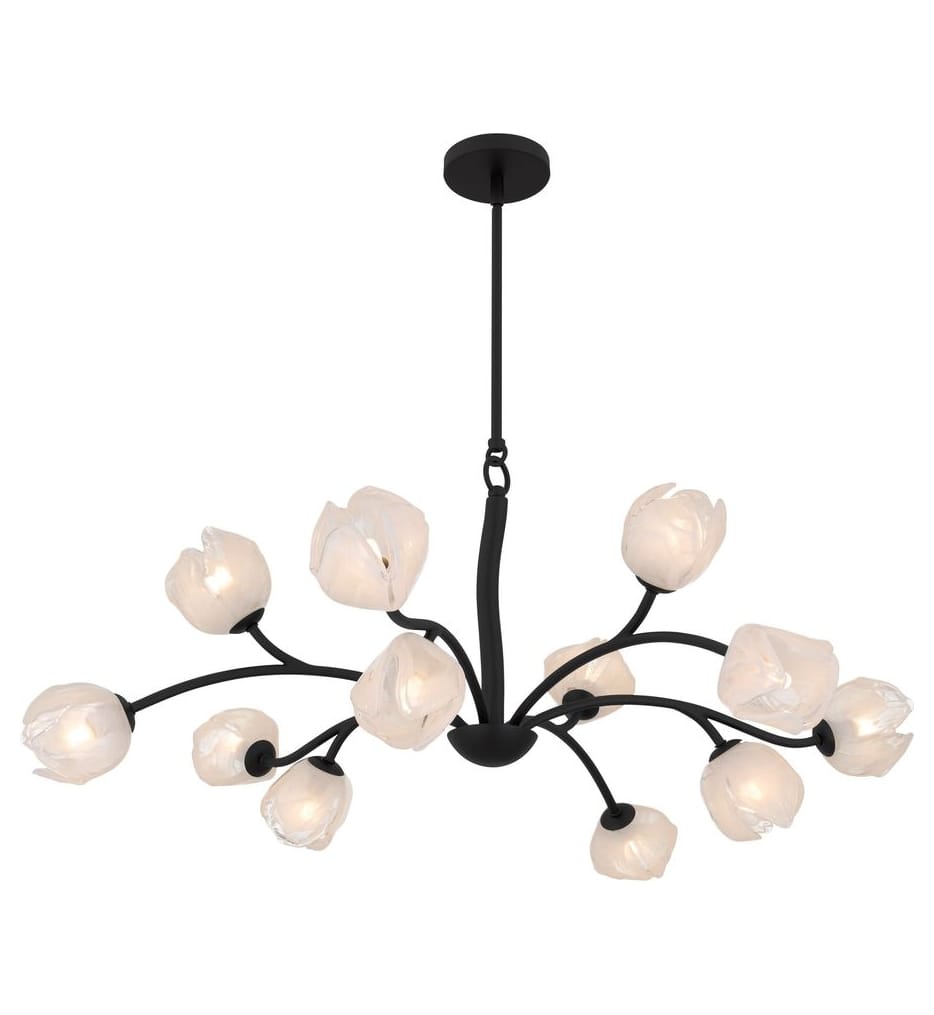 Quoizel - WALK5040MBK - Walker 40-inch Chandelier