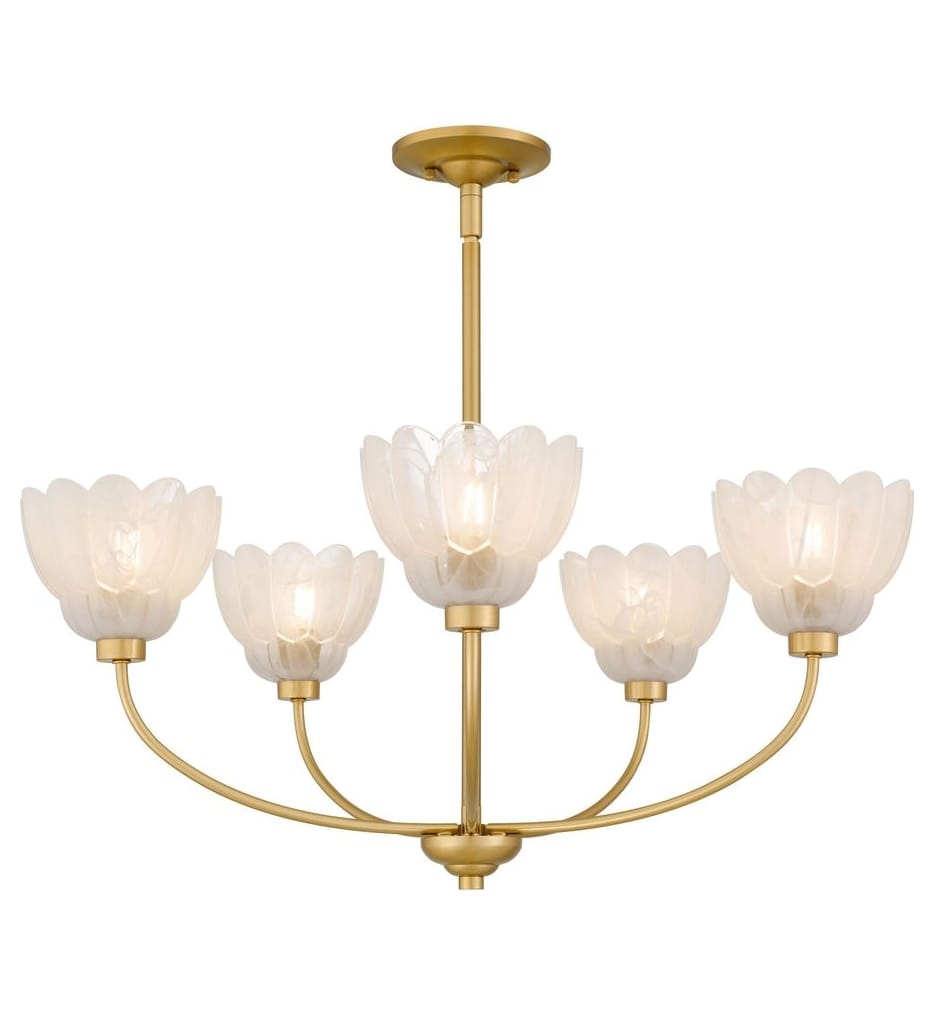 Quoizel - WHP5028BRG - Whitecap 28-inch Chandelier