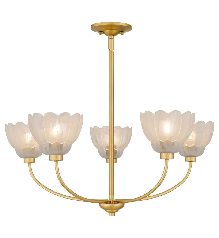 Quoizel - WHP5028BRG - Whitecap 28-inch Chandelier