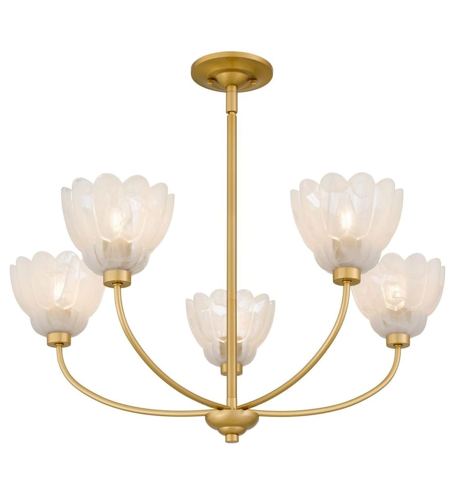 Quoizel - WHP5028BRG - Whitecap 28-inch Chandelier