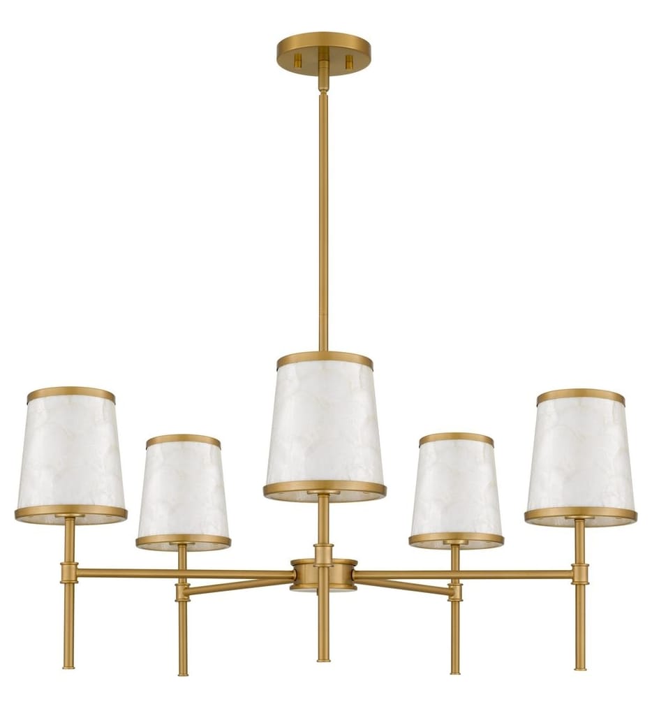 Quoizel - WIND5032BRG - Windley 32-inch Chandelier