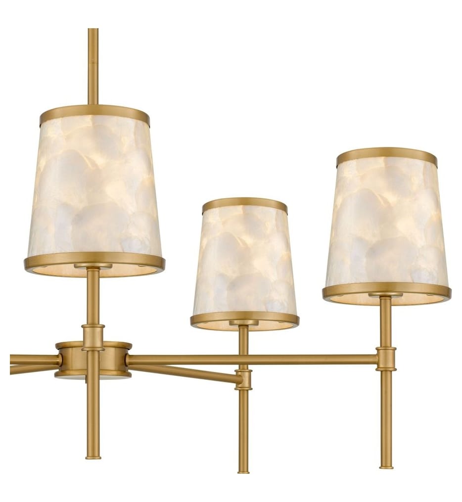 Quoizel - WIND5032BRG - Windley 32-inch Chandelier