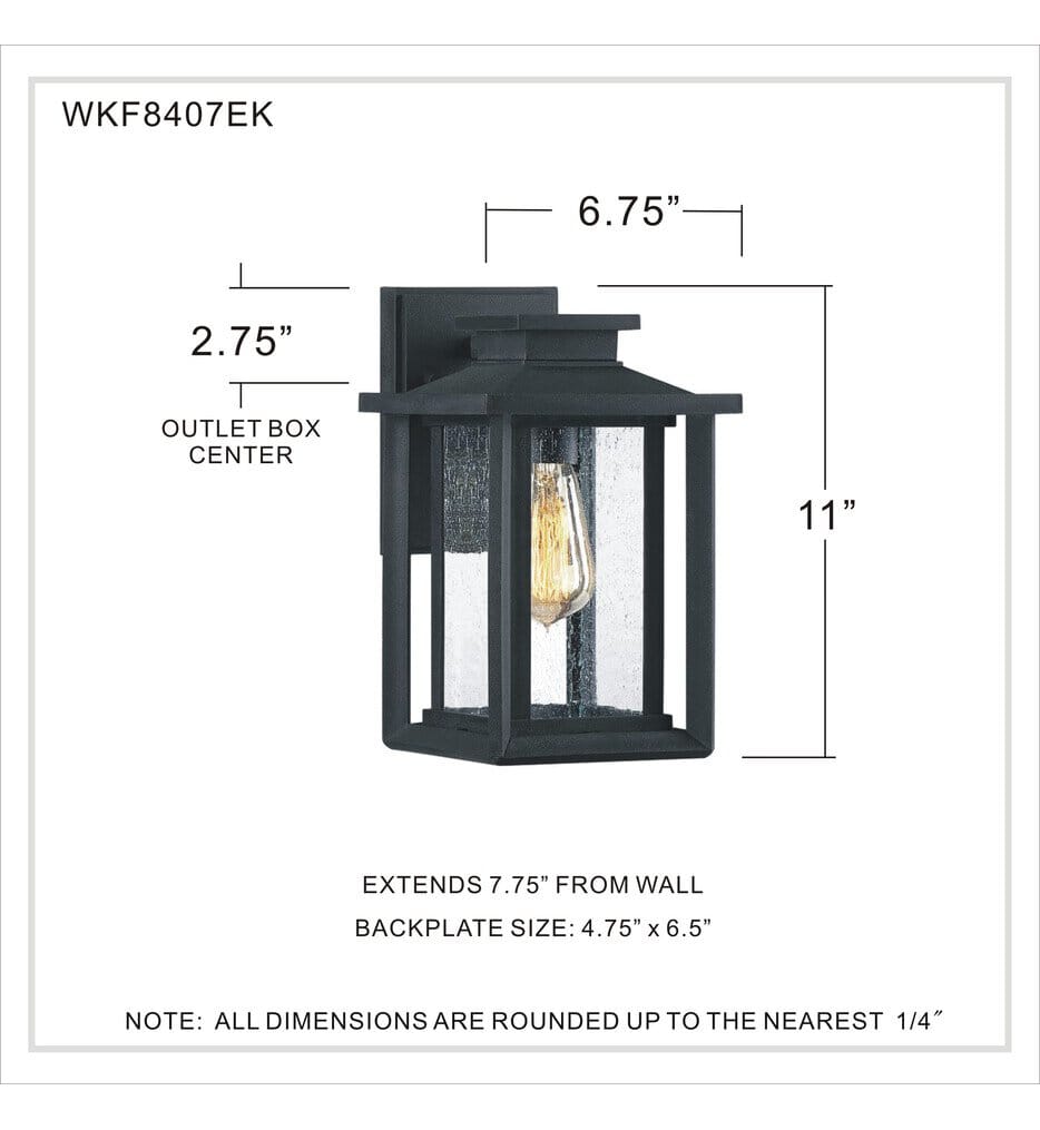 Quoizel - Wakefield 11" Outdoor Wall Sconce