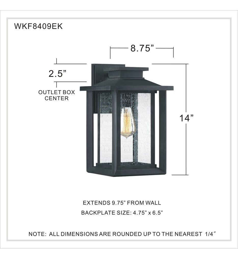 Quoizel - Wakefield 14" Outdoor Lantern