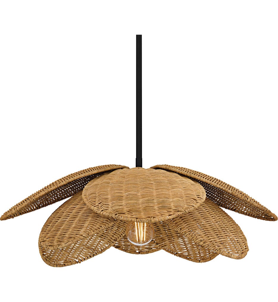 Quoizel - WLL2822MBK - Willa 22" Pendant