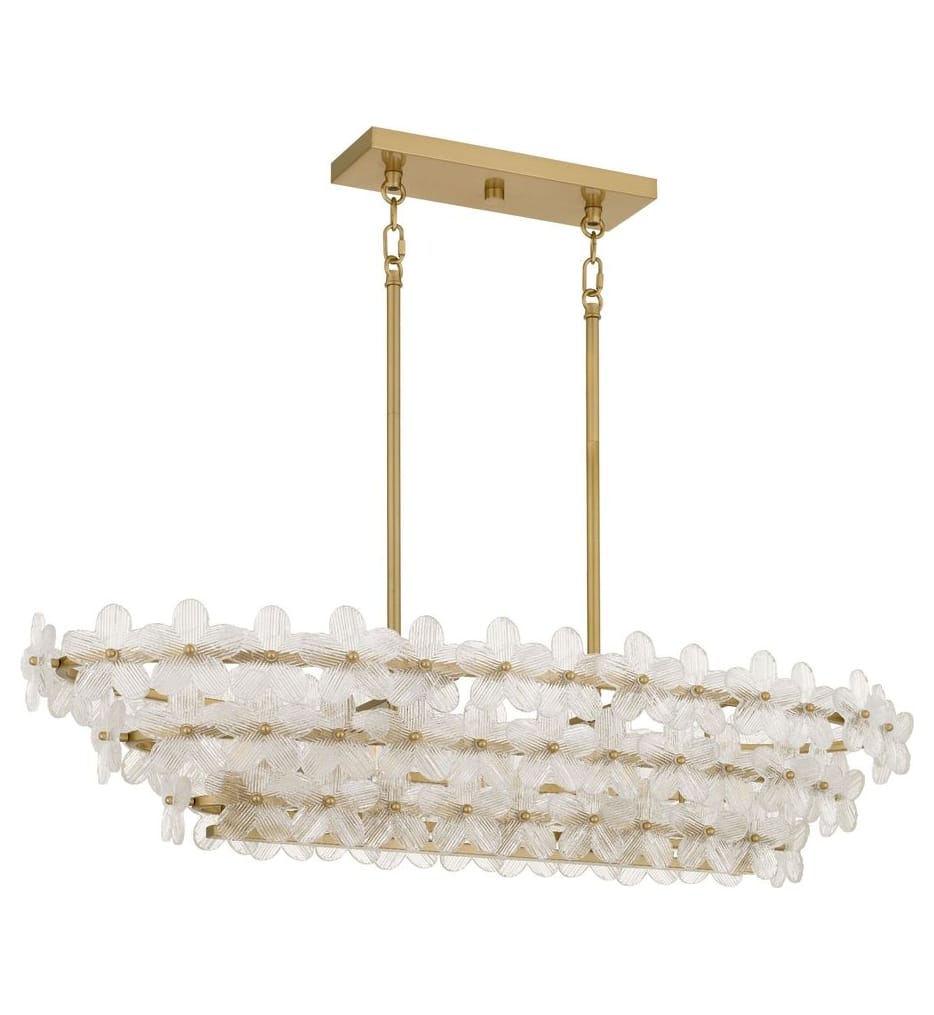 Quoizel - WRIG542BRG - Wright 42-inch Island Light